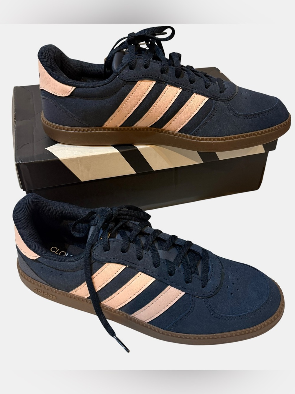 adidas suede breaknet sleek women's shoes size 9.5